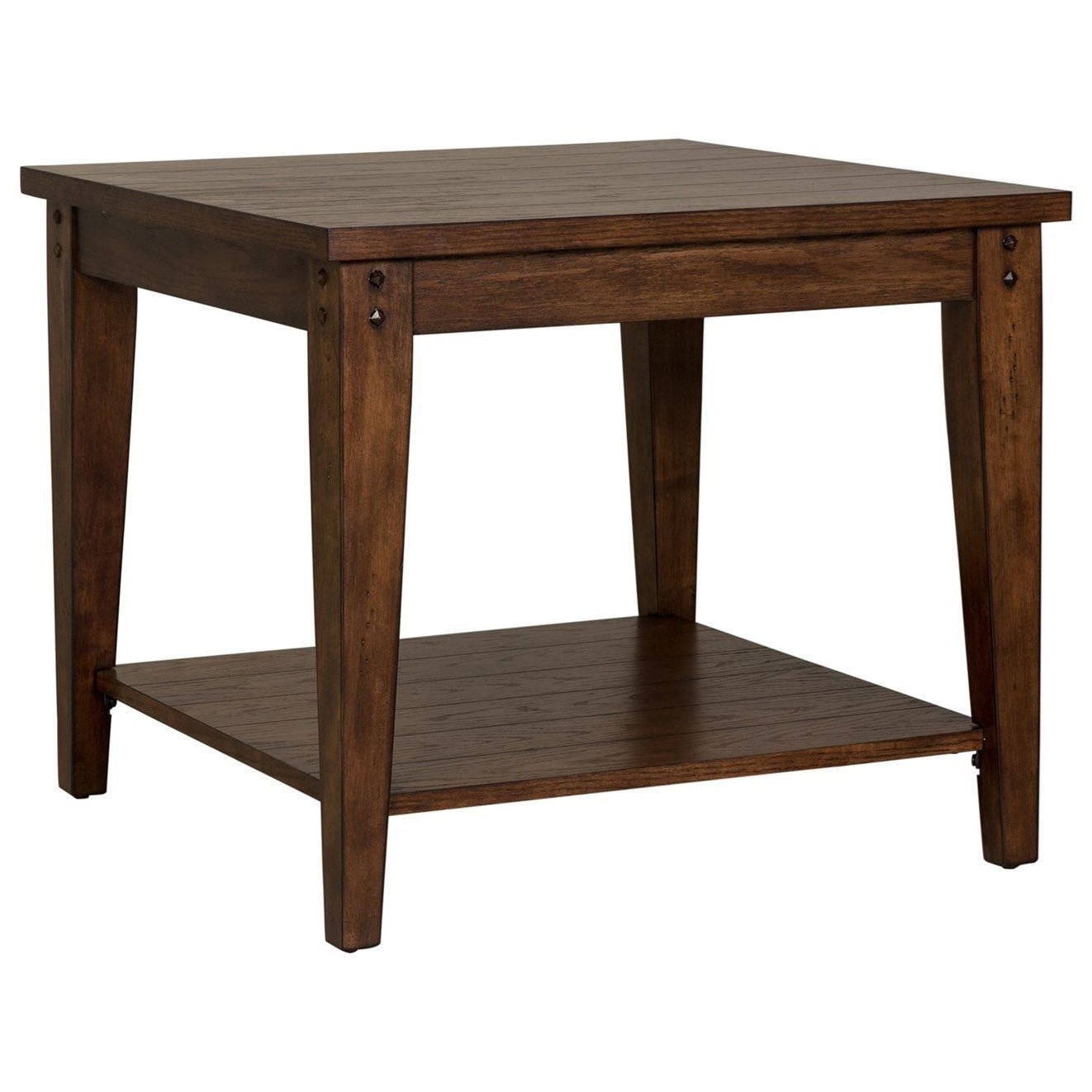 Liberty Furniture Lake House 210OT1023 Casual Square Lamp Table with